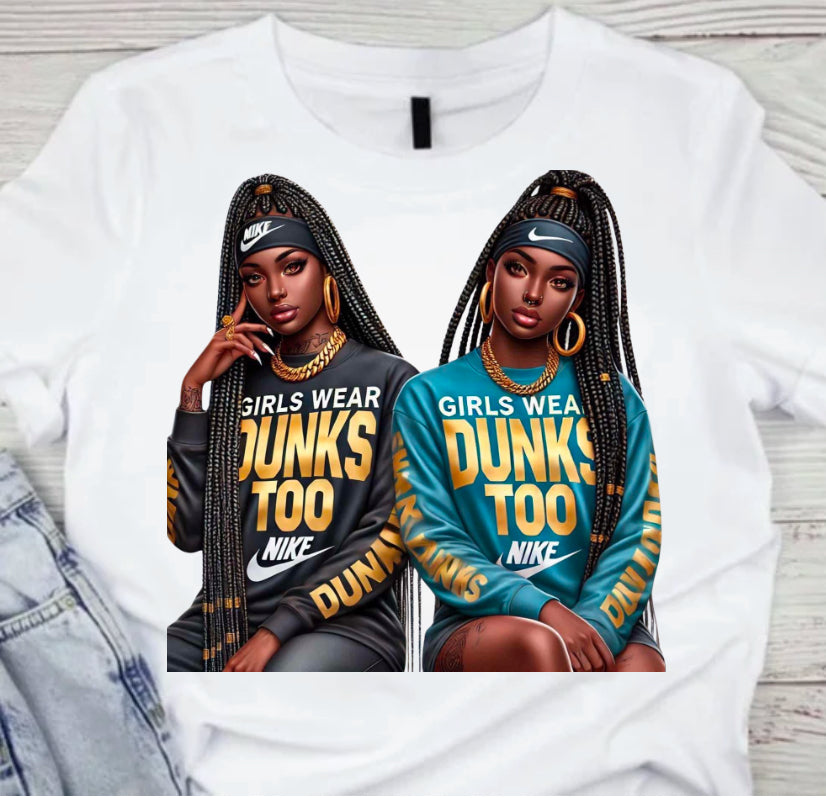 Brown Skin Dunk Girls