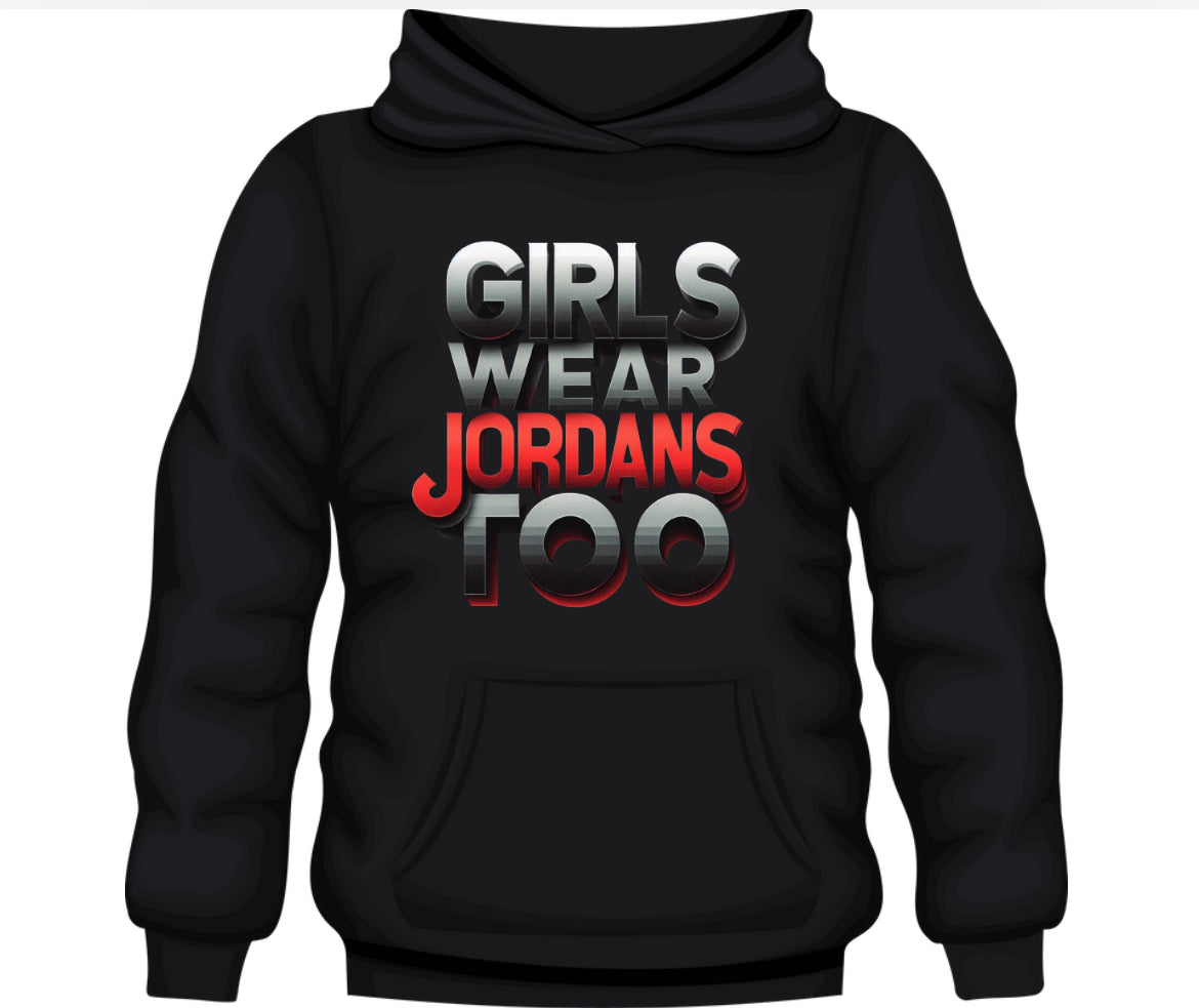 Black, White and Red GWJT Hoodie