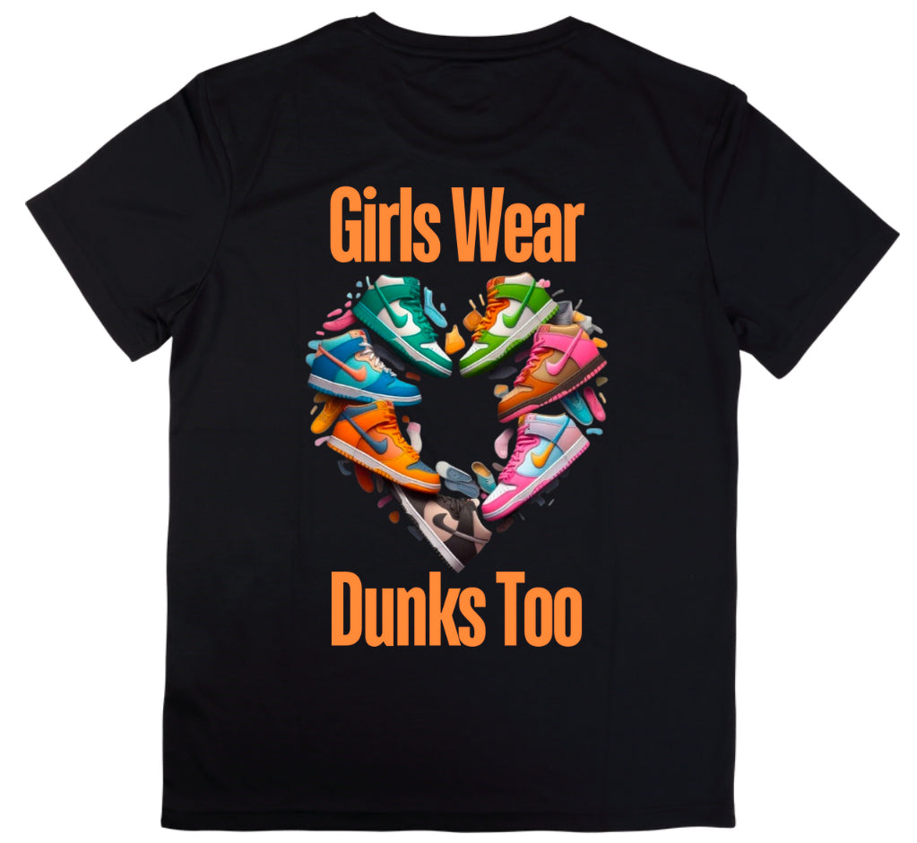 Orange I Heart Dunks