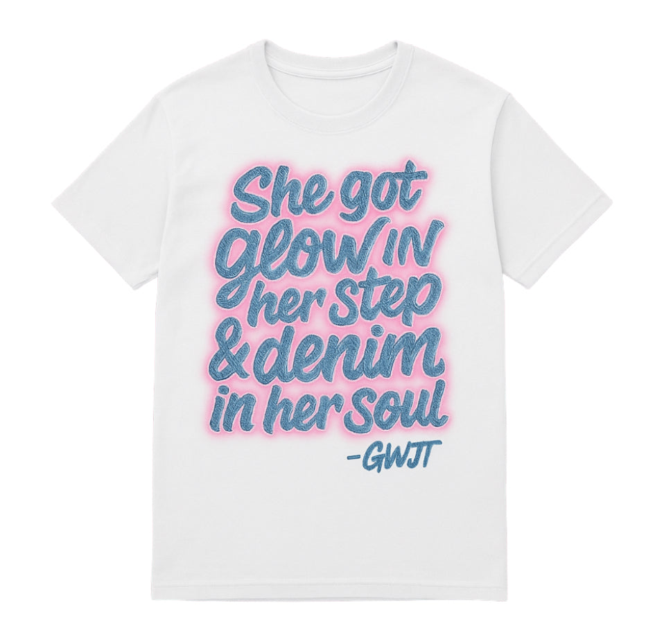 Glow & Denim Soul Tee