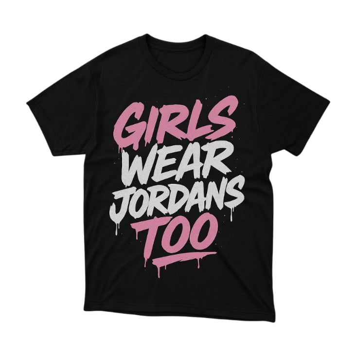 Black Soft Pink Savage Tee