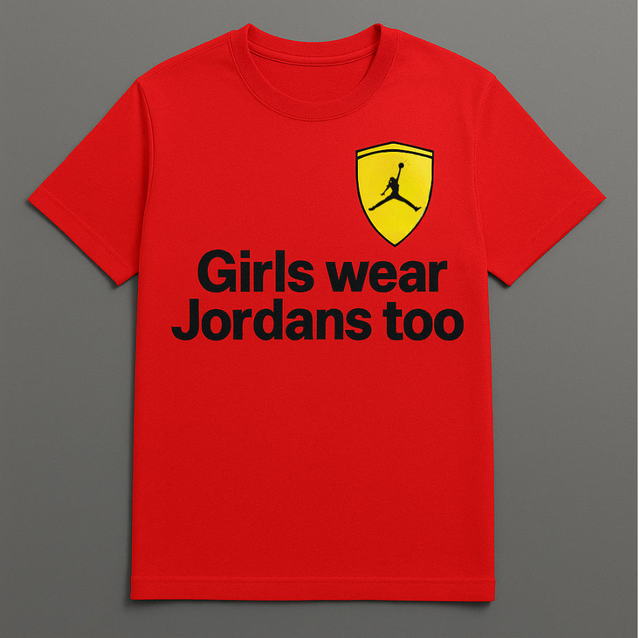 Red Fast Lane Drip Tee