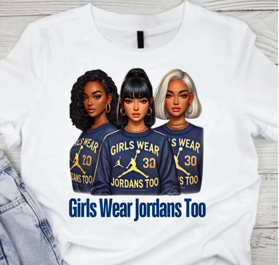All Blue and Gold GWJT girls
Tshirt