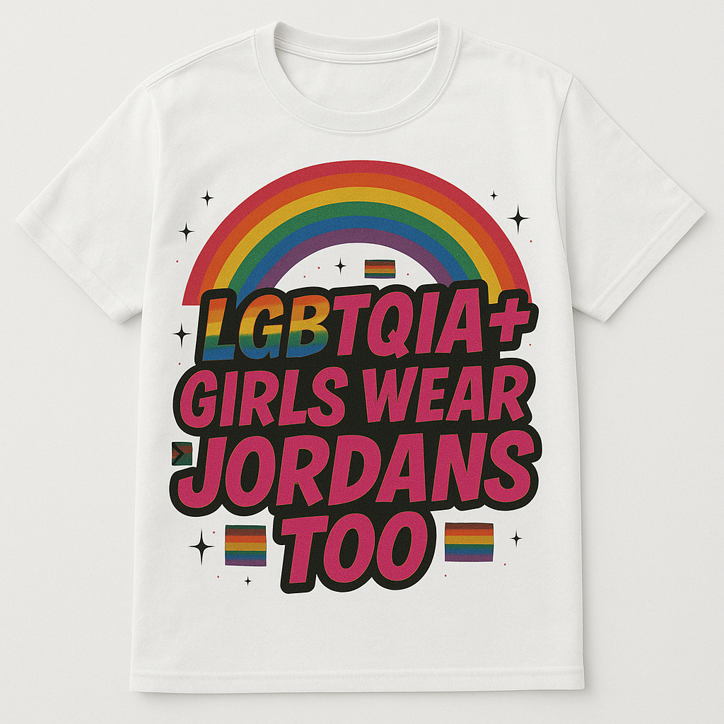 Proud Kicks & Rainbow Drip Tee