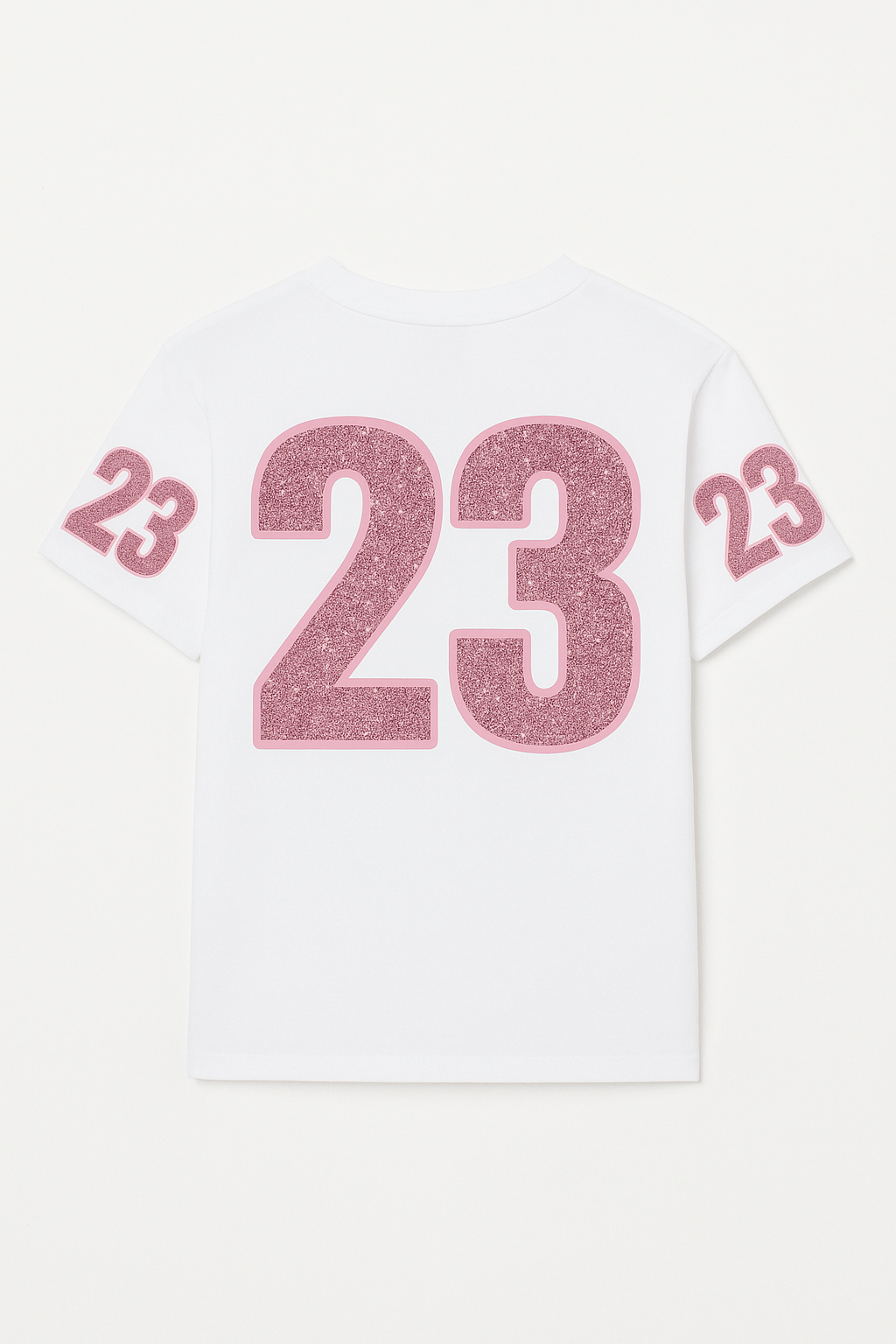 Sky High & Pink Glitz Tee
