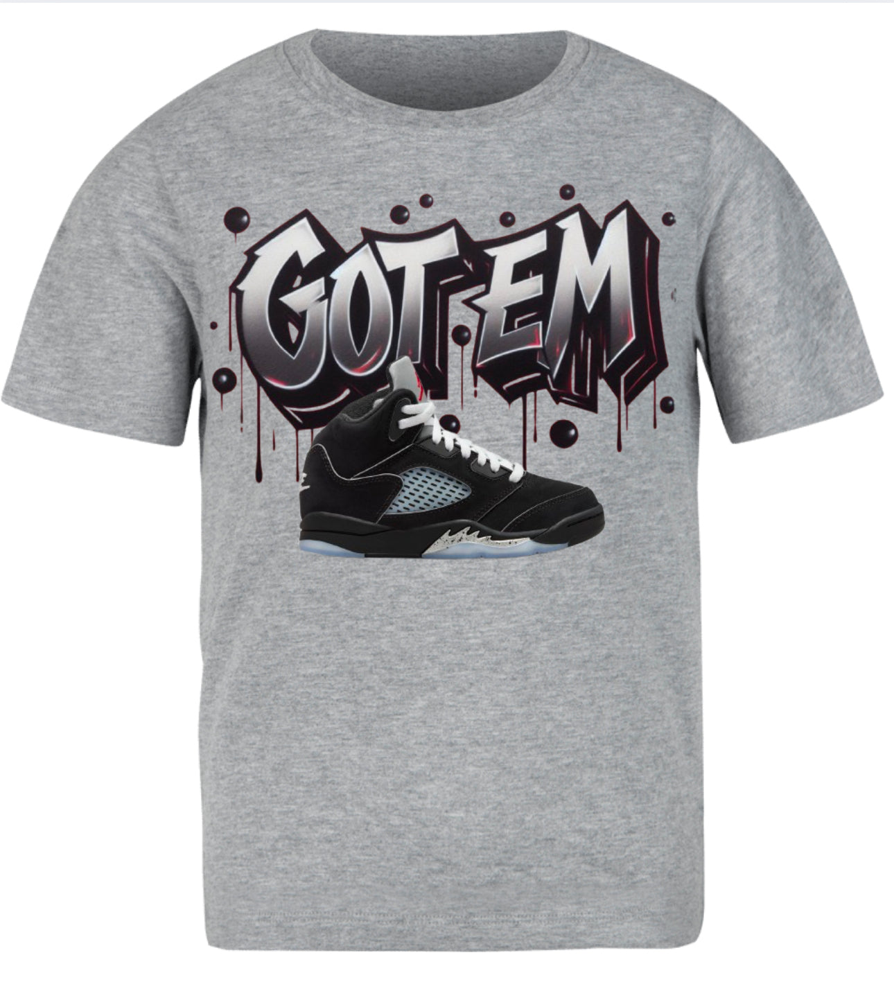 Got ‘Em Black 5s Tee