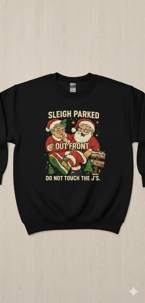 Sleigh My J’s Ugly Sweater Combo