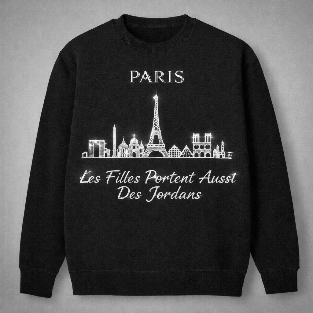 Paris Energy Sweatshirt – Metallic Silver 6 Edition