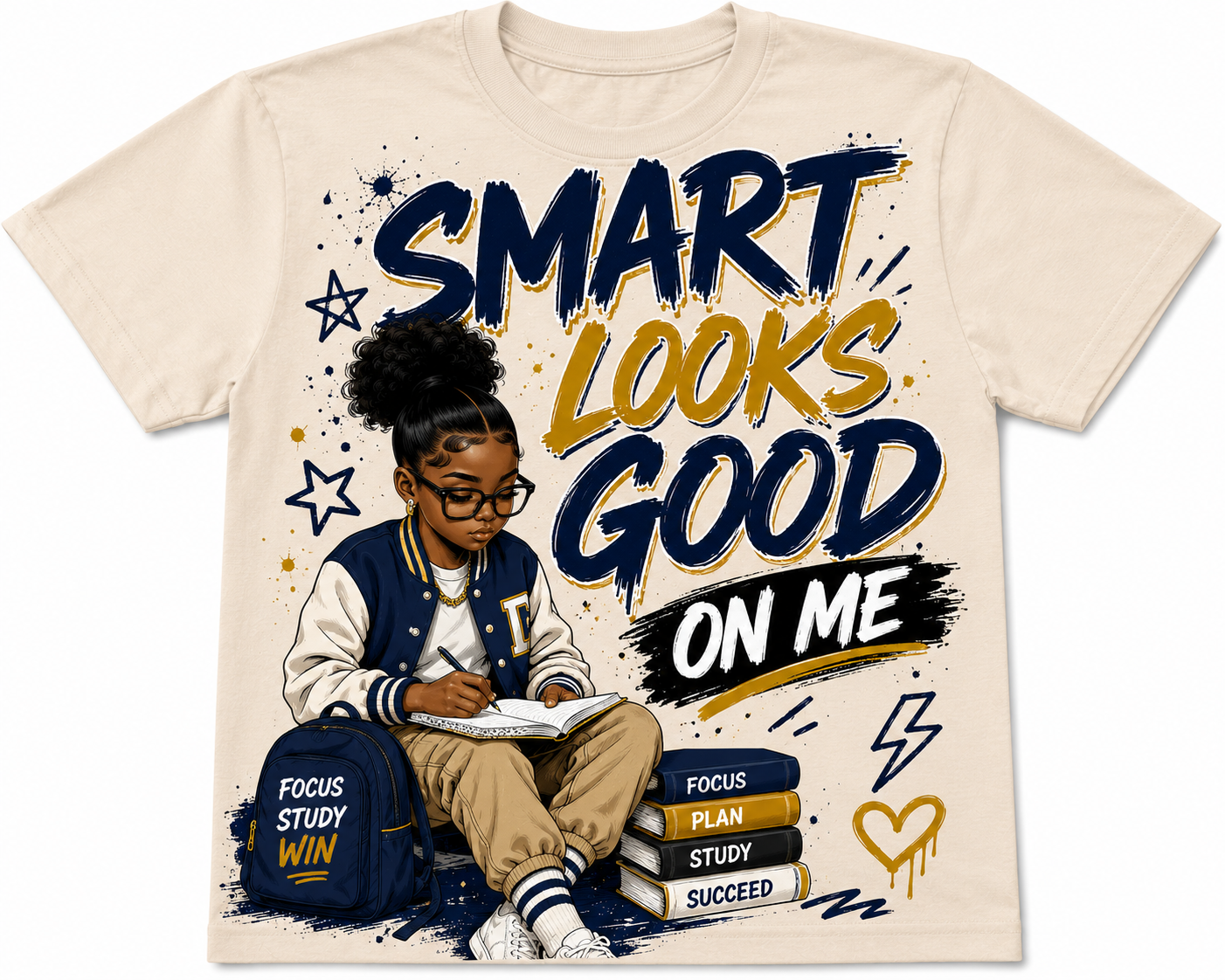 Smart Looks Good Kids Tee