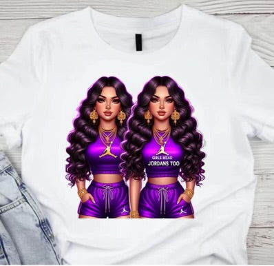 2 Purple GWJT Girls