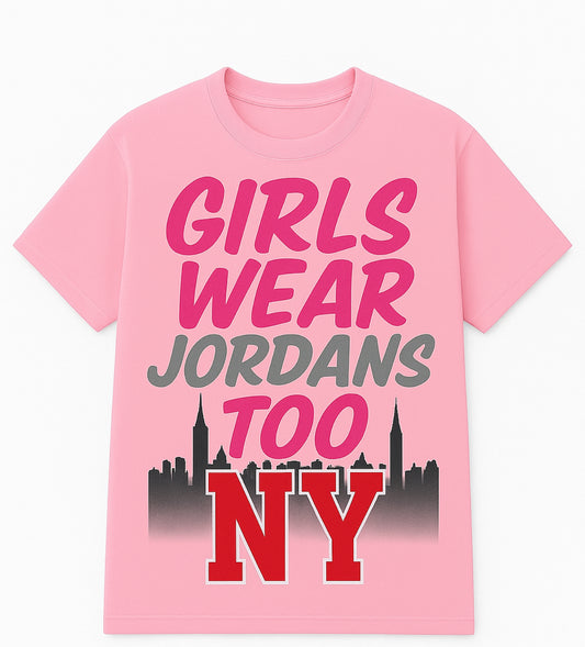 Pink Empire State Heat Tee