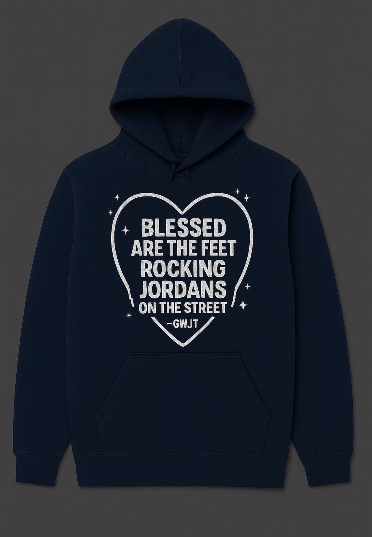 Blessed Feet -Laced in Grace Hoodie