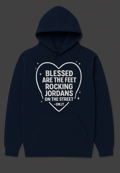 Blessed Feet -Laced in Grace Hoodie