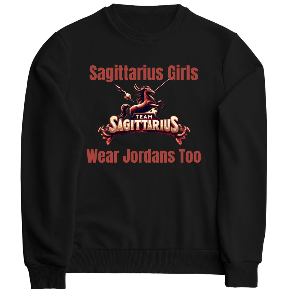 Sagittarius red GWJT Sweatshirt