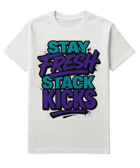 Stay Fresh Stack Kicks Tee