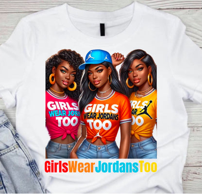 Girls Wear Jordans Too in Color #2