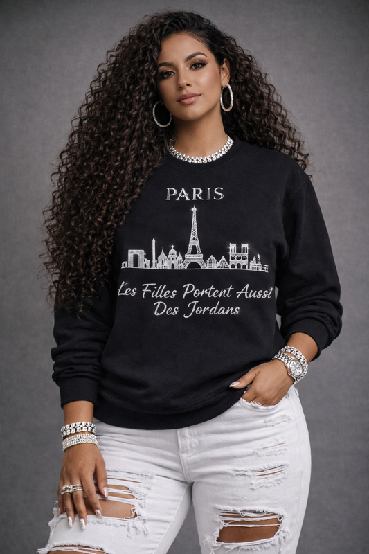 Paris Energy Sweatshirt – Metallic Silver 6 Edition