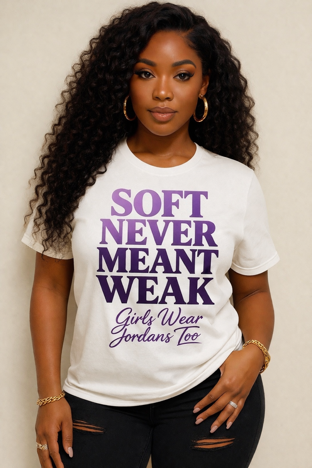 Soft Never Meant Weak Tee