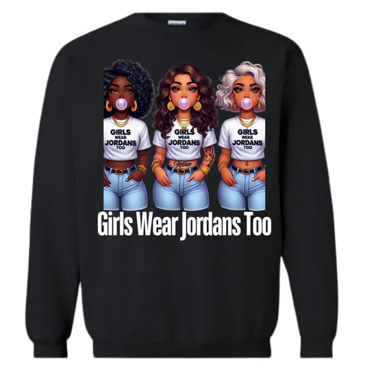 Bubble Gum Girls X3 GWJT Crewneck