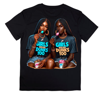 Cotton Candy Dunk Girls