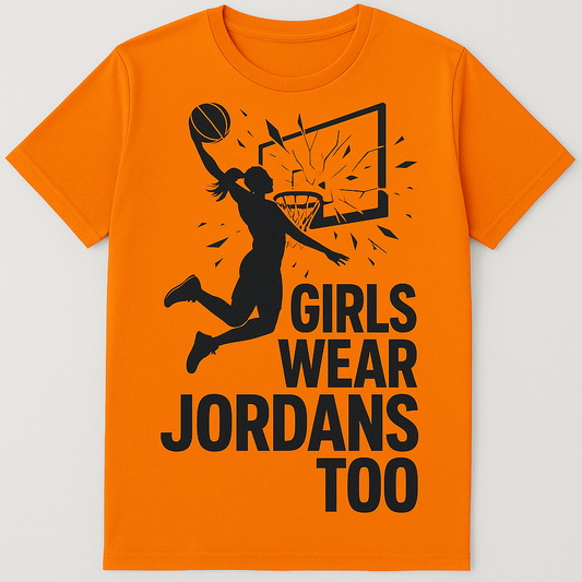 Orange Slam & Serve Tee