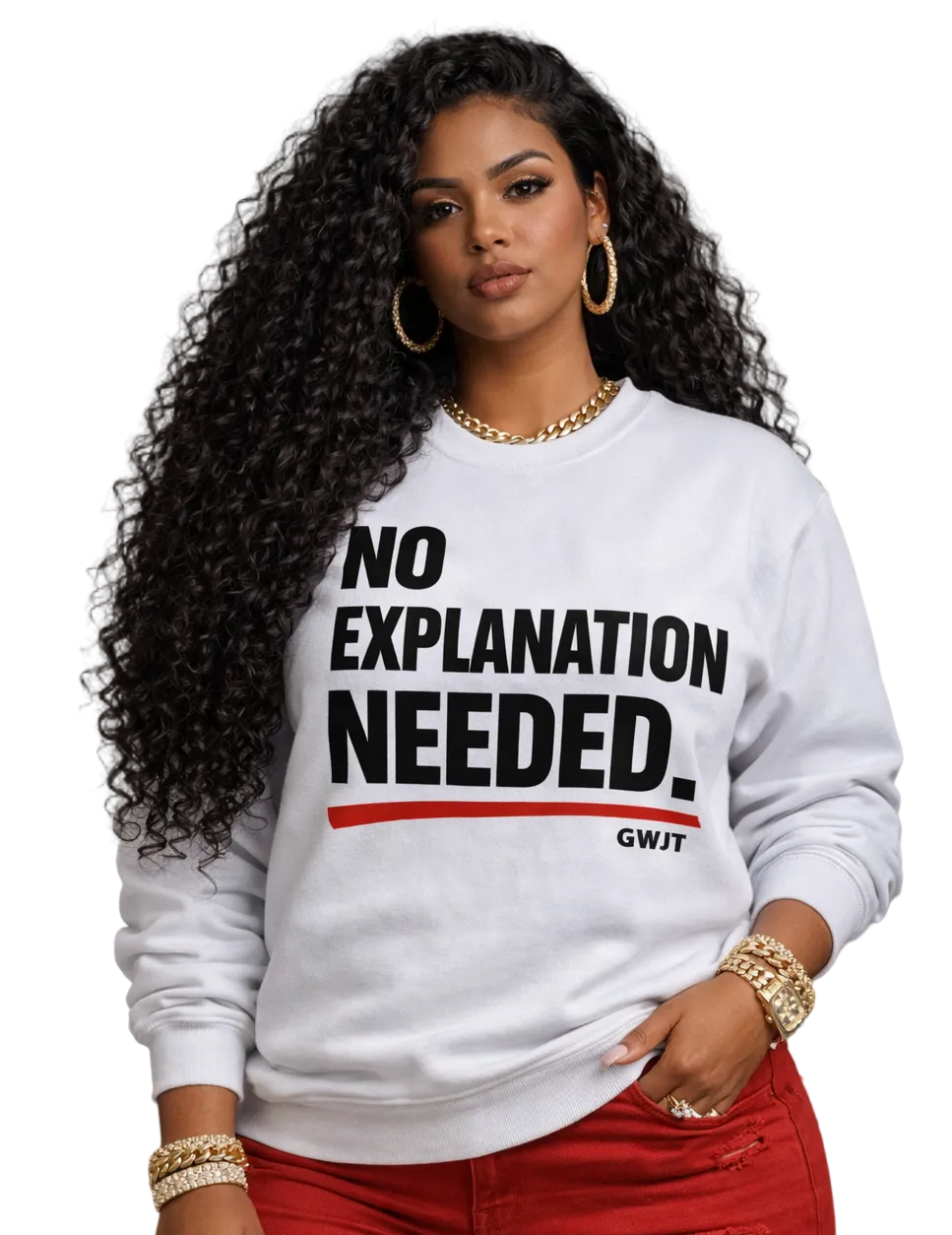No Explanation Needed Sweatshirt – Flight Club 4 Edition