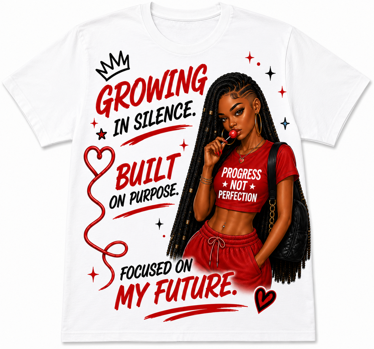 Focused Future Sneaker Babe Tee