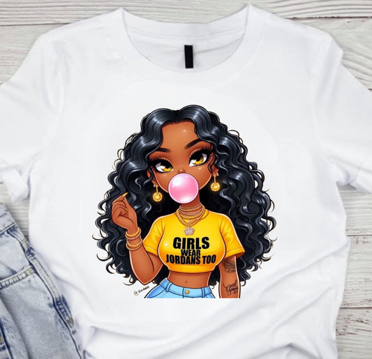 GWJT Yellow Bubble Gum Girl
