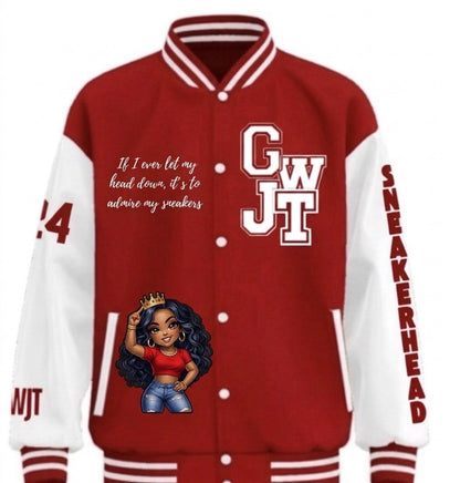 PRE ORDER- Sneakerhead Royalty Varsity Jacket