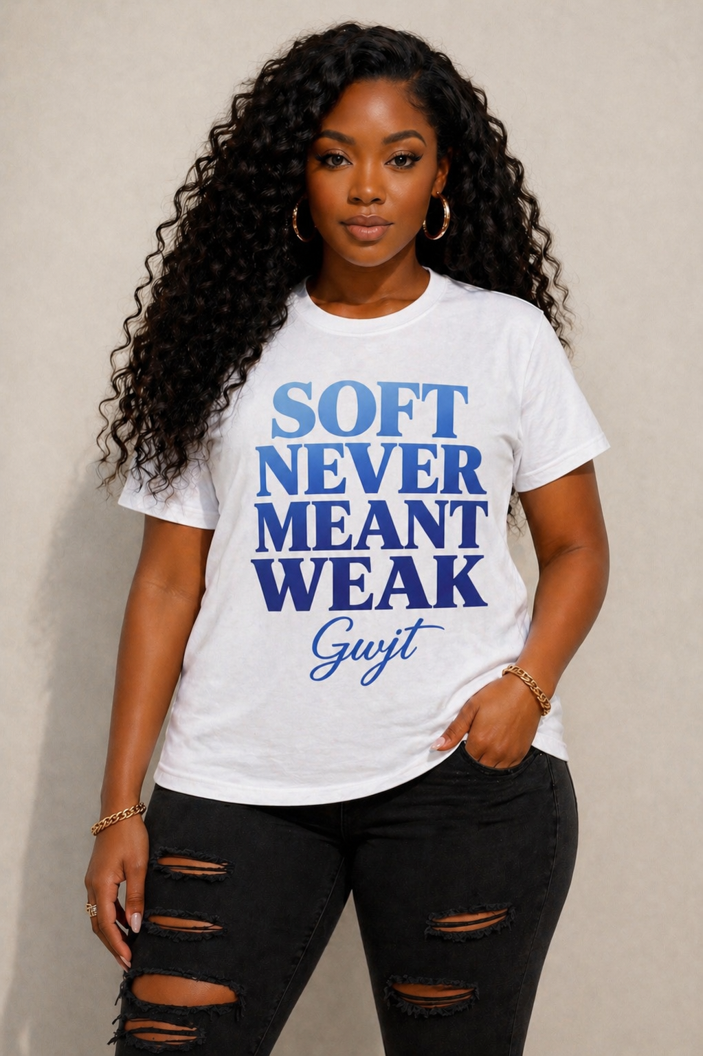 Soft Never Meant Weak Tee