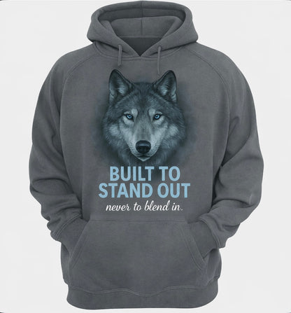 Built to Stand Out Hoodie – Wolf Grey 5 Edition