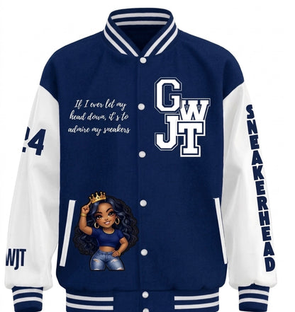 PRE ORDER- Sneakerhead Royalty Varsity Jacket