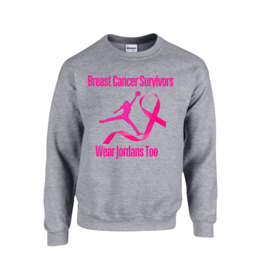 Pink and Gray BCA GWJT Crewneck