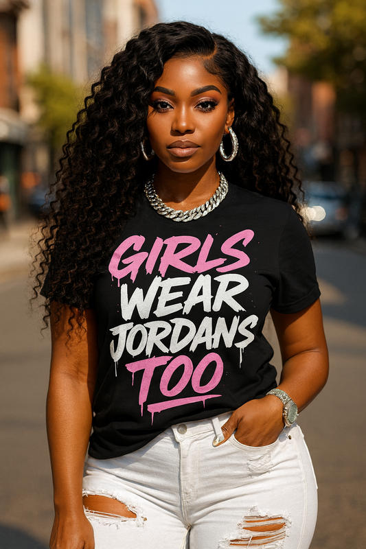Black Soft Pink Savage Tee