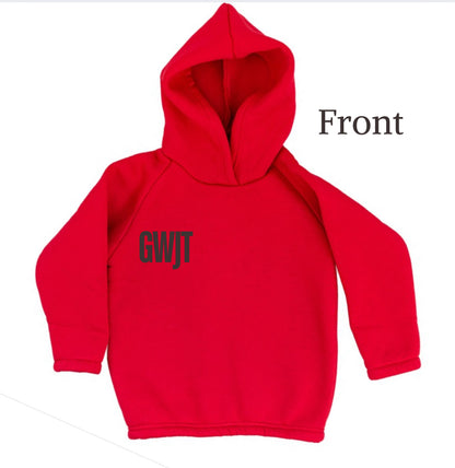 Red and Black GWJT Girl Hoodie