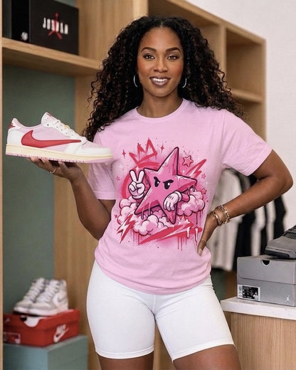 Pink Star Energy Tee