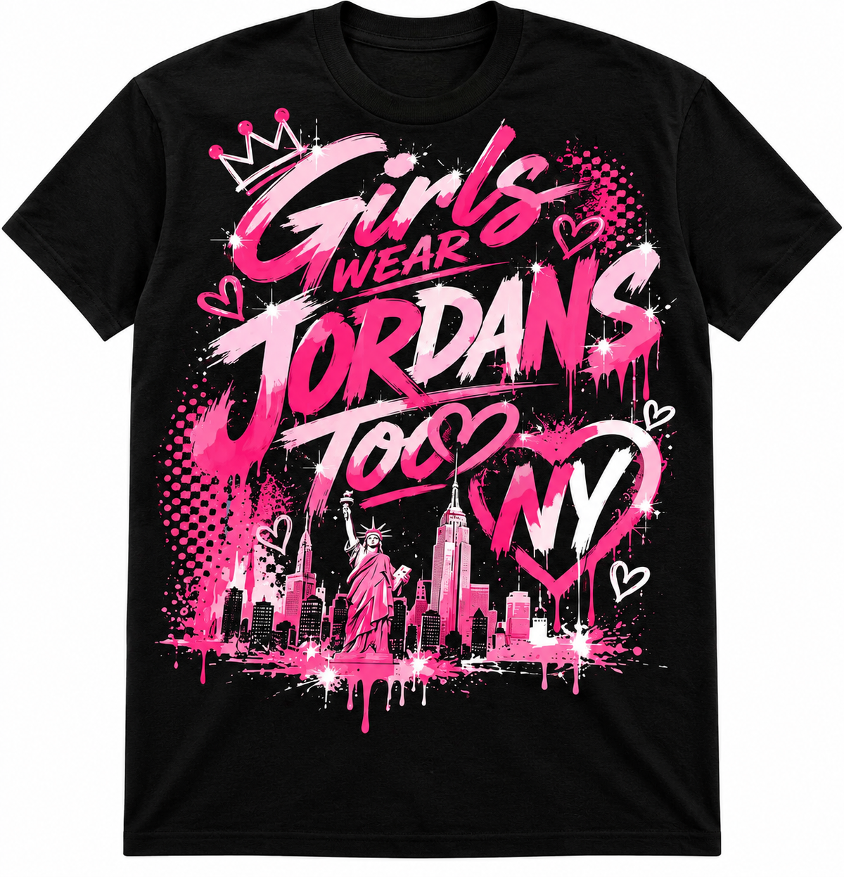 Pretty in Pink Sneaker Queen Tee