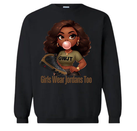 Olive 9 GWJT Girl Sweatshirt
