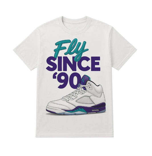 Fly Since ‘90 Grape 5s Tee