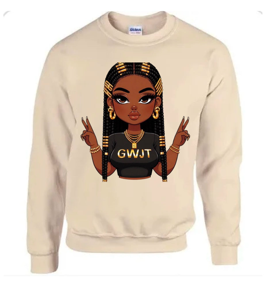 Queen GWJT Girl Sweatshirt