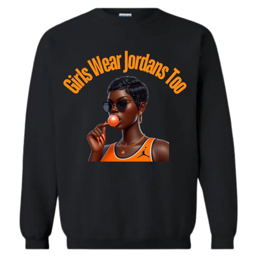 Orange Bubble Gum GWJT Sweatshirt 2