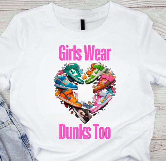 Pink I Heart Dunks