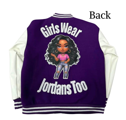 PRE ORDER- Sneakerhead Royalty Varsity Jacket