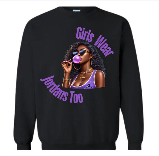 Purple Bubble Gum GWJT Sweatshirt 2