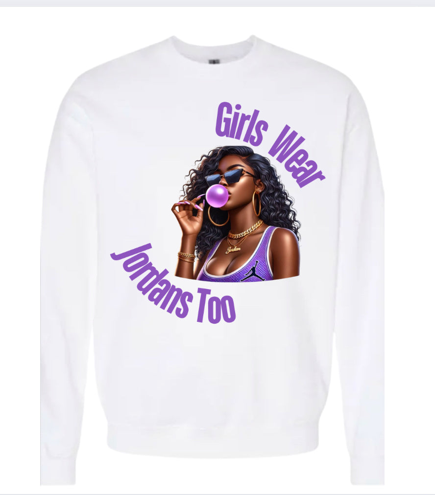 Purple Bubble Gum GWJT Sweatshirt 2