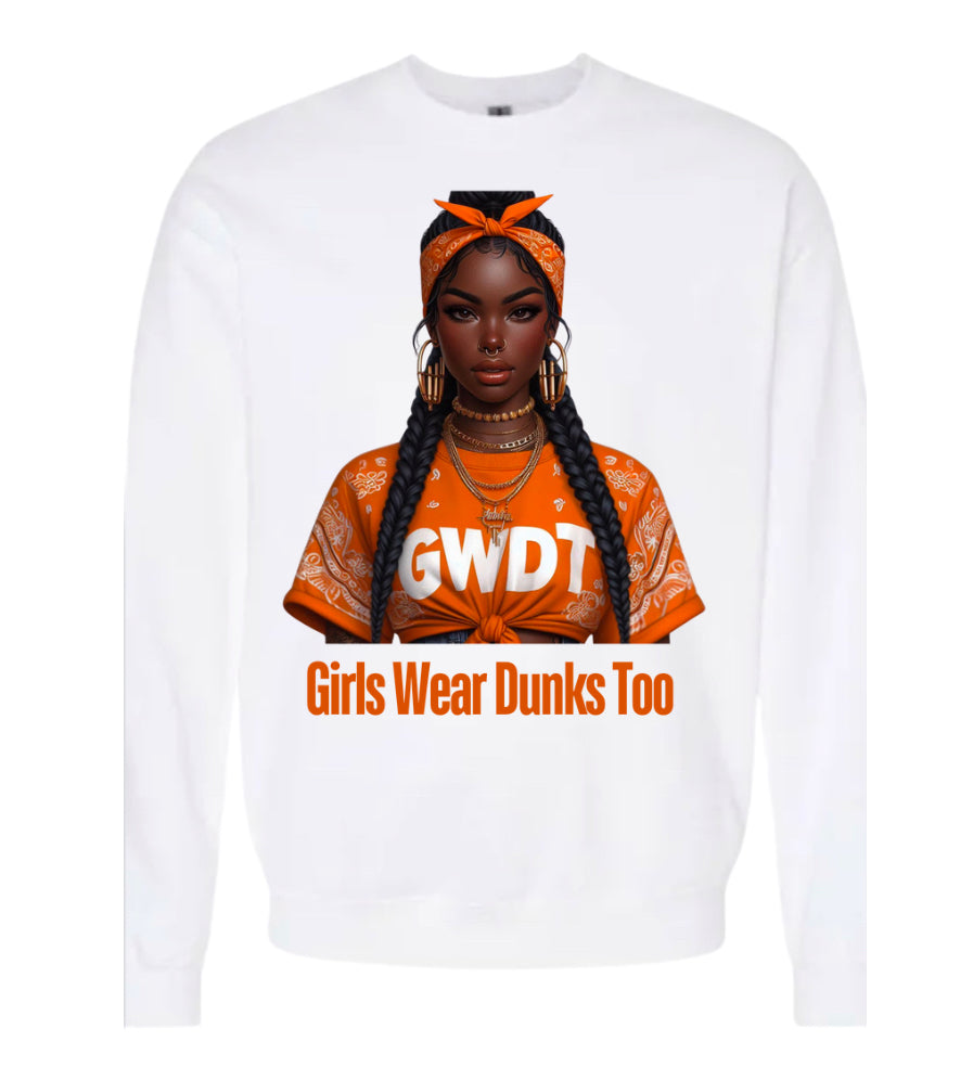 Orange Paisley GWDT Sweatshirt