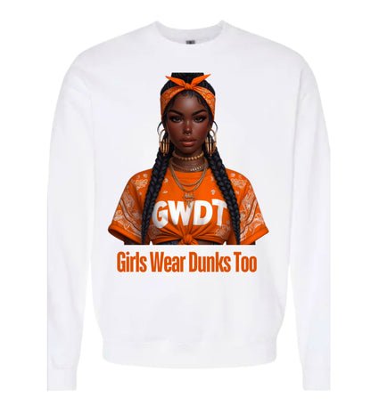 Orange Paisley GWDT Sweatshirt
