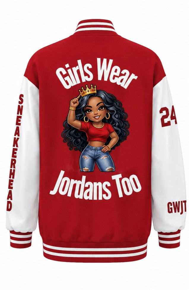 PRE ORDER- Sneakerhead Royalty Varsity Jacket