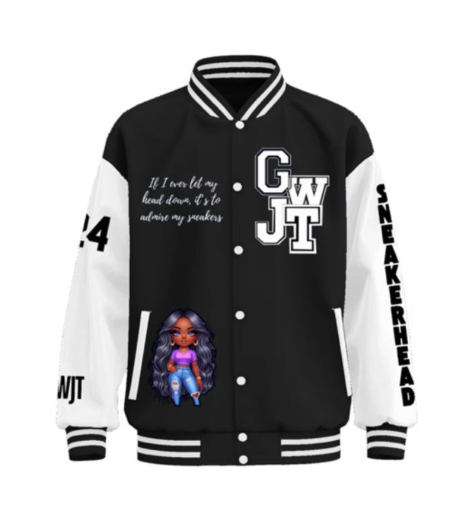 PRE ORDER- Sneakerhead Royalty Varsity Jacket