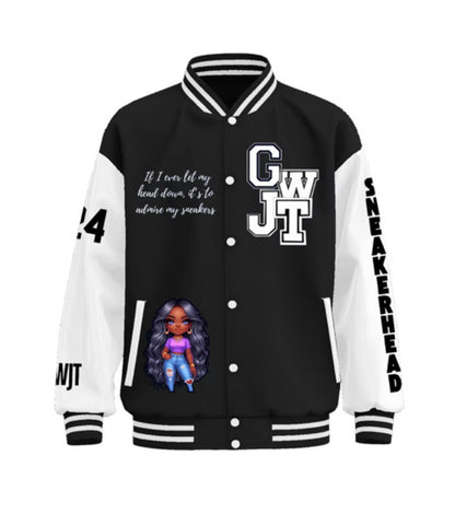 PRE ORDER- Sneakerhead Royalty Varsity Jacket